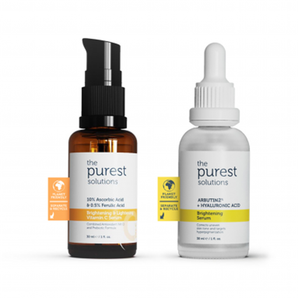 The Purest Solutions The Purest Solutions Leke Karşıtı Cilt Aydınlatmaya Yardımcı Bakım Seti