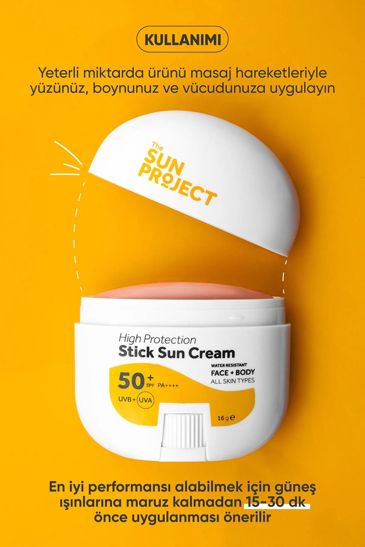 The Sun Project The Sun Project Stick Güneş Kremi SPF50+ 16 gr