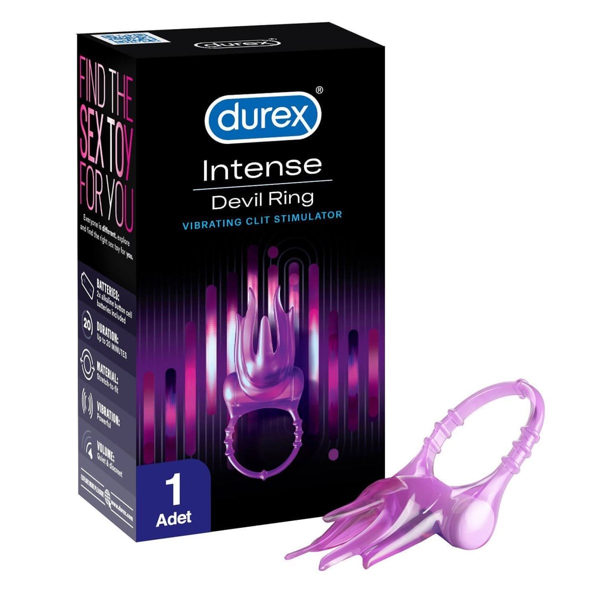 Titan Durex Intense Little Devil Titreşimli Halka