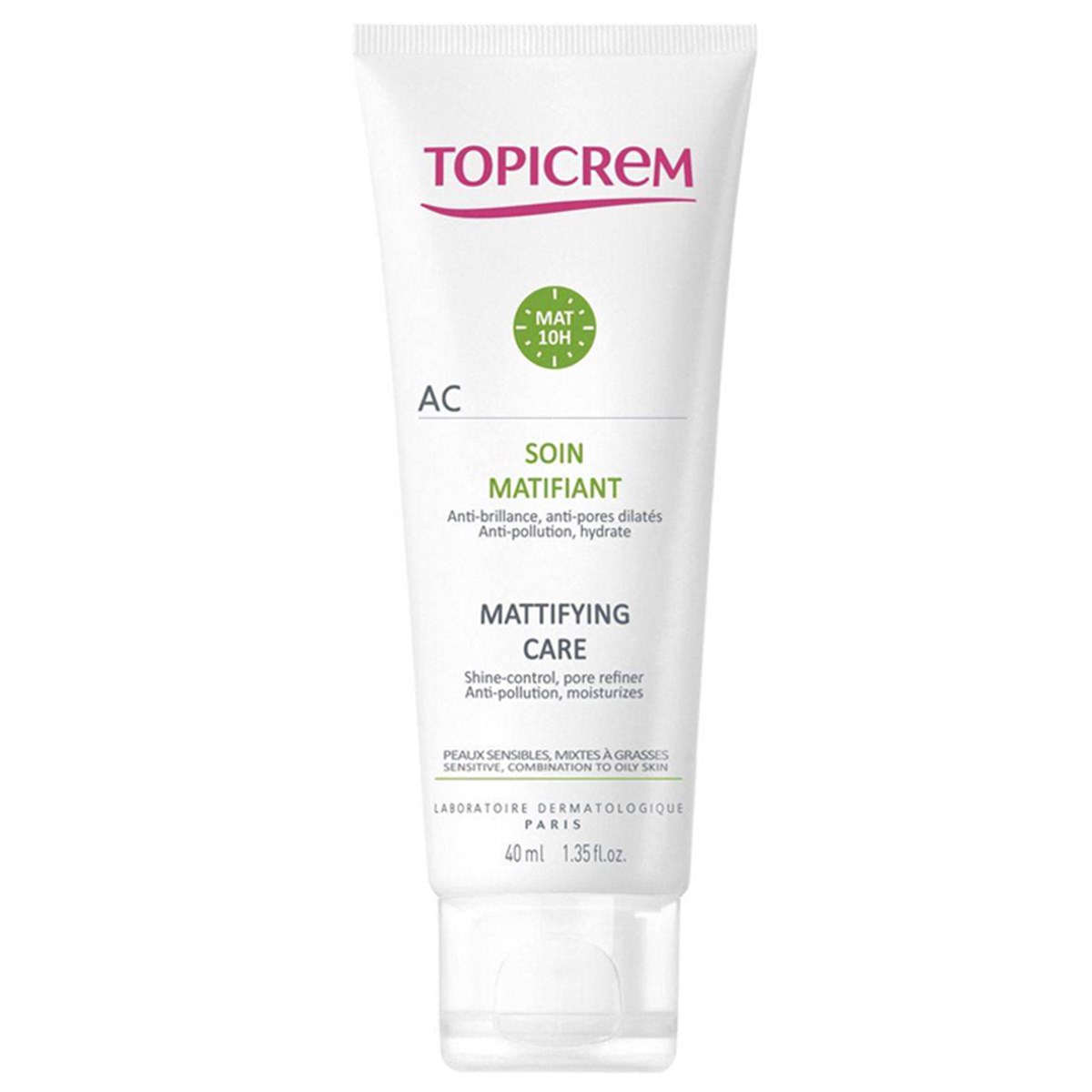 Topicrem Topicrem AC Mattifying Care 40 ml Hassas, Karma ve Yağli Ciltler İçin Matlaştirici Bakim Kremi
