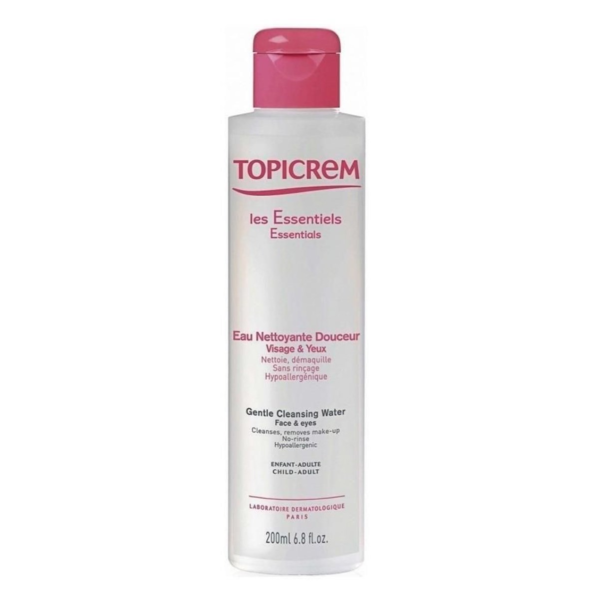 Topicrem Topicrem Cleansing Water Face&Eyes 200 Ml - Temizleyici Yüz Göz Suyu 200 Ml