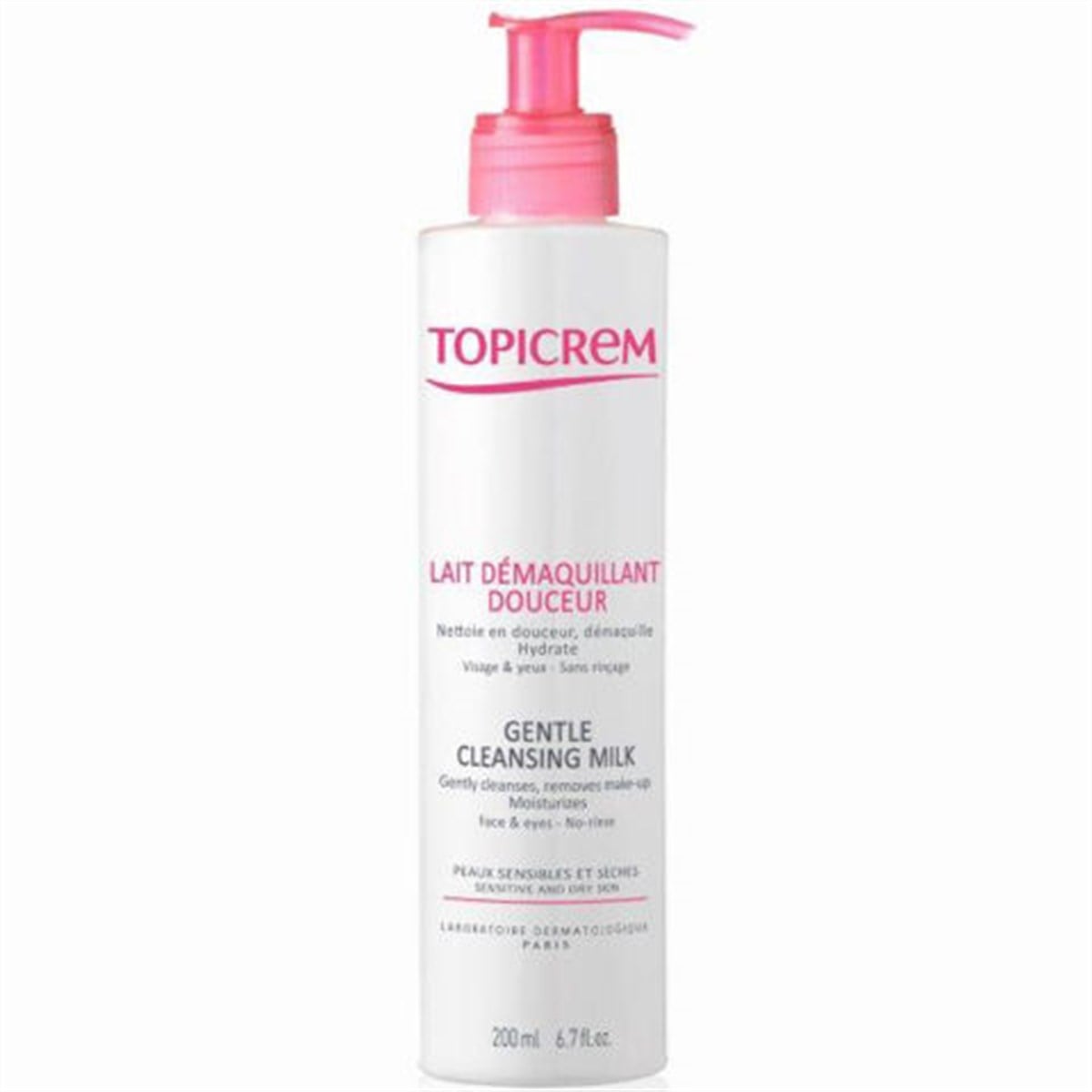 Topicrem Topicrem Gentle Cleansing Milk Face&Eyes 200Ml