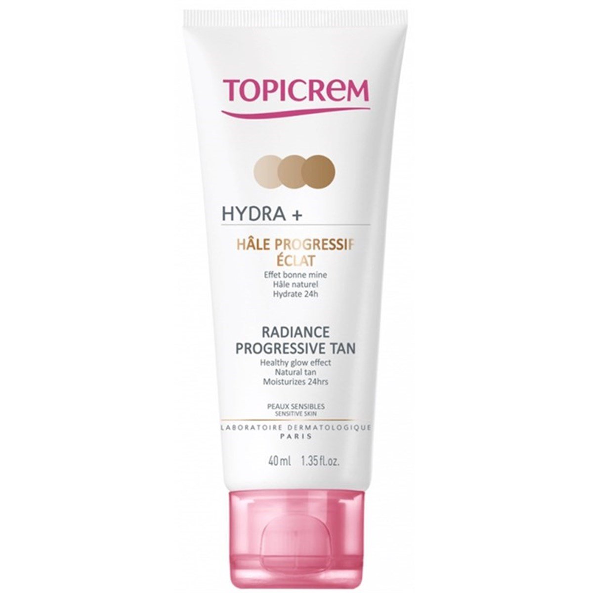 Topicrem Topicrem Hydra+ Radiance Progressive Tan 40ml Bronzlaştirici Krem ( Yetişkinlerin ve gençlerin hassa