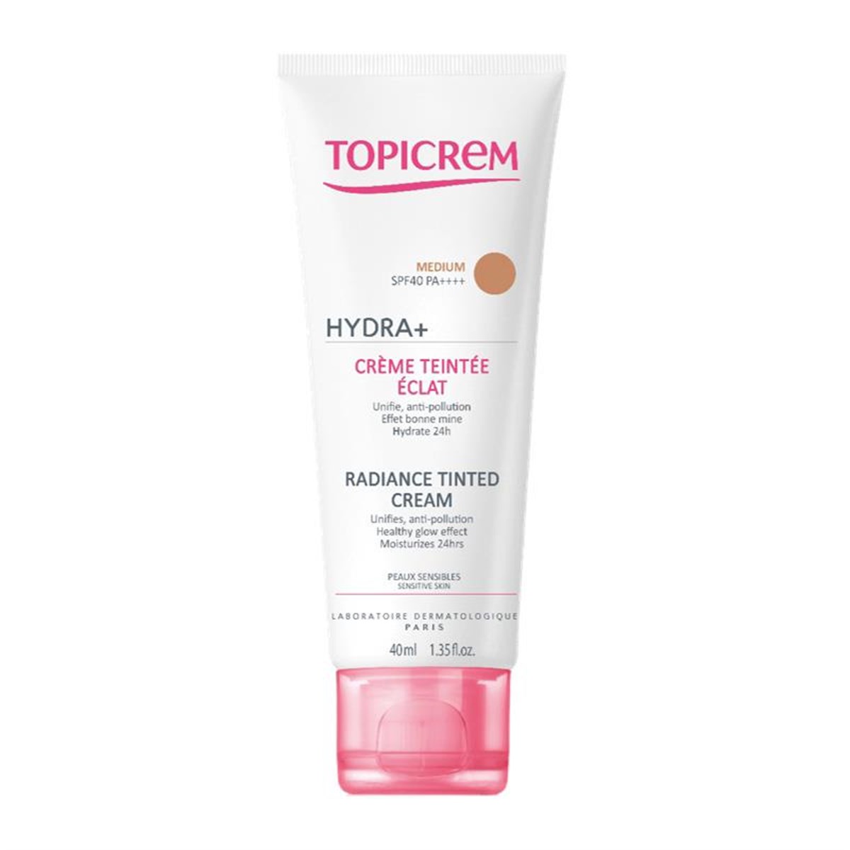 Topicrem Topicrem Hydra Radiance Tinted Cream Spf40 40 ml (Medium)