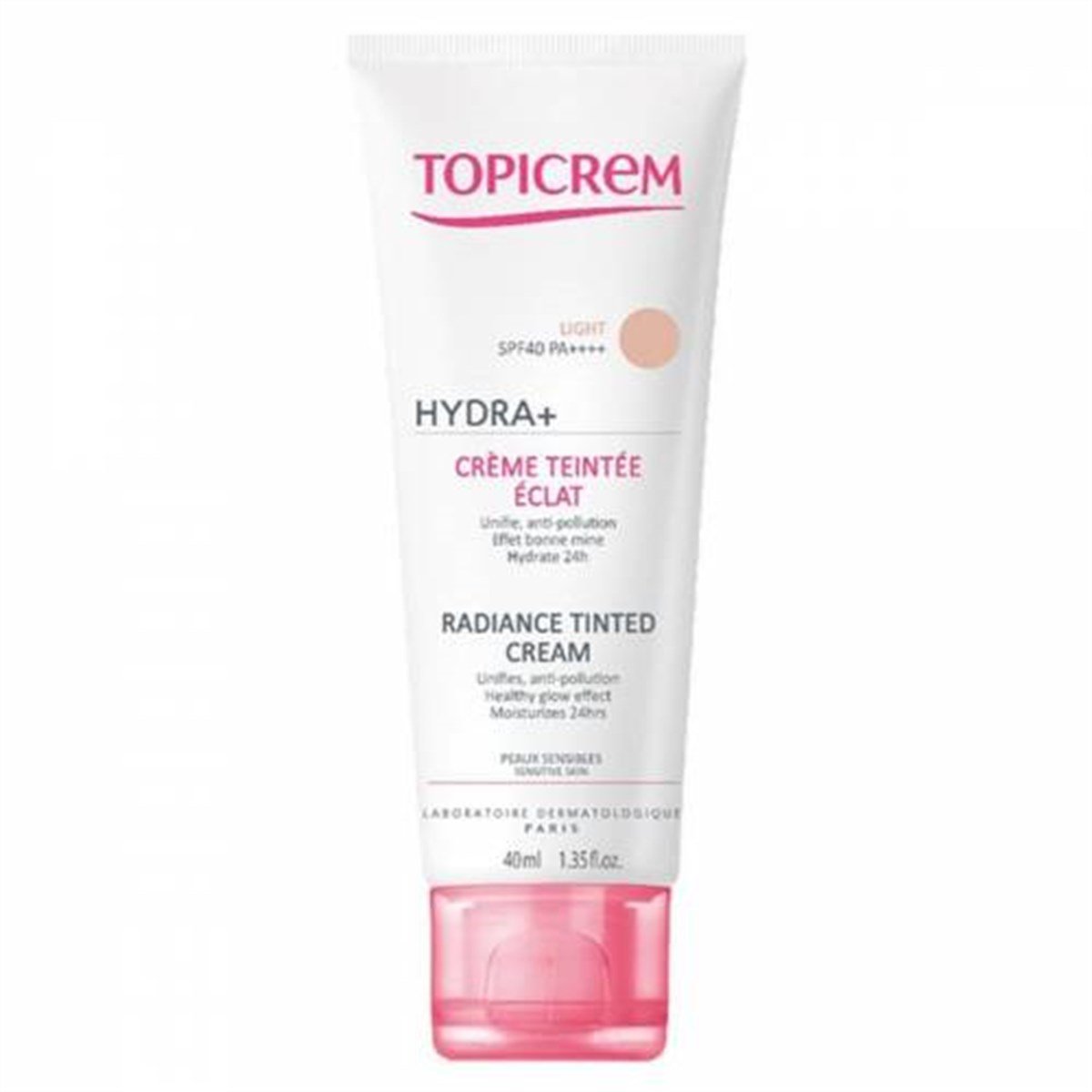 Topicrem Topicrem Hydra Radiance Tinted Cream Spf40 40 ml (Light)