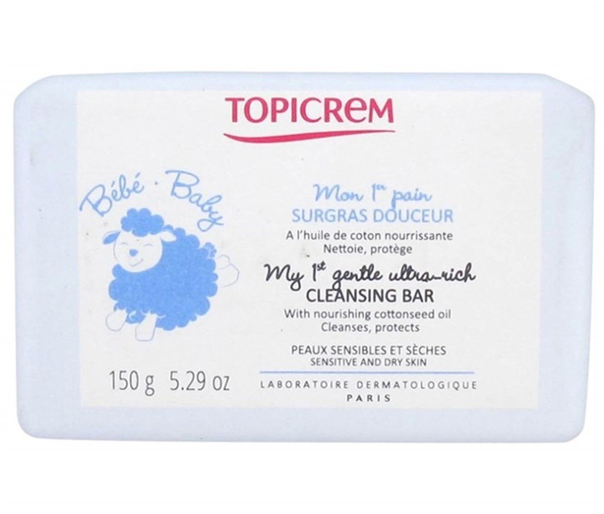 Topicrem Topicrem My 1st Soft Fat Loaf 150 Gr ( Bebeklerin ve bebeklerin hassas ve kuru cildi için belirtilen