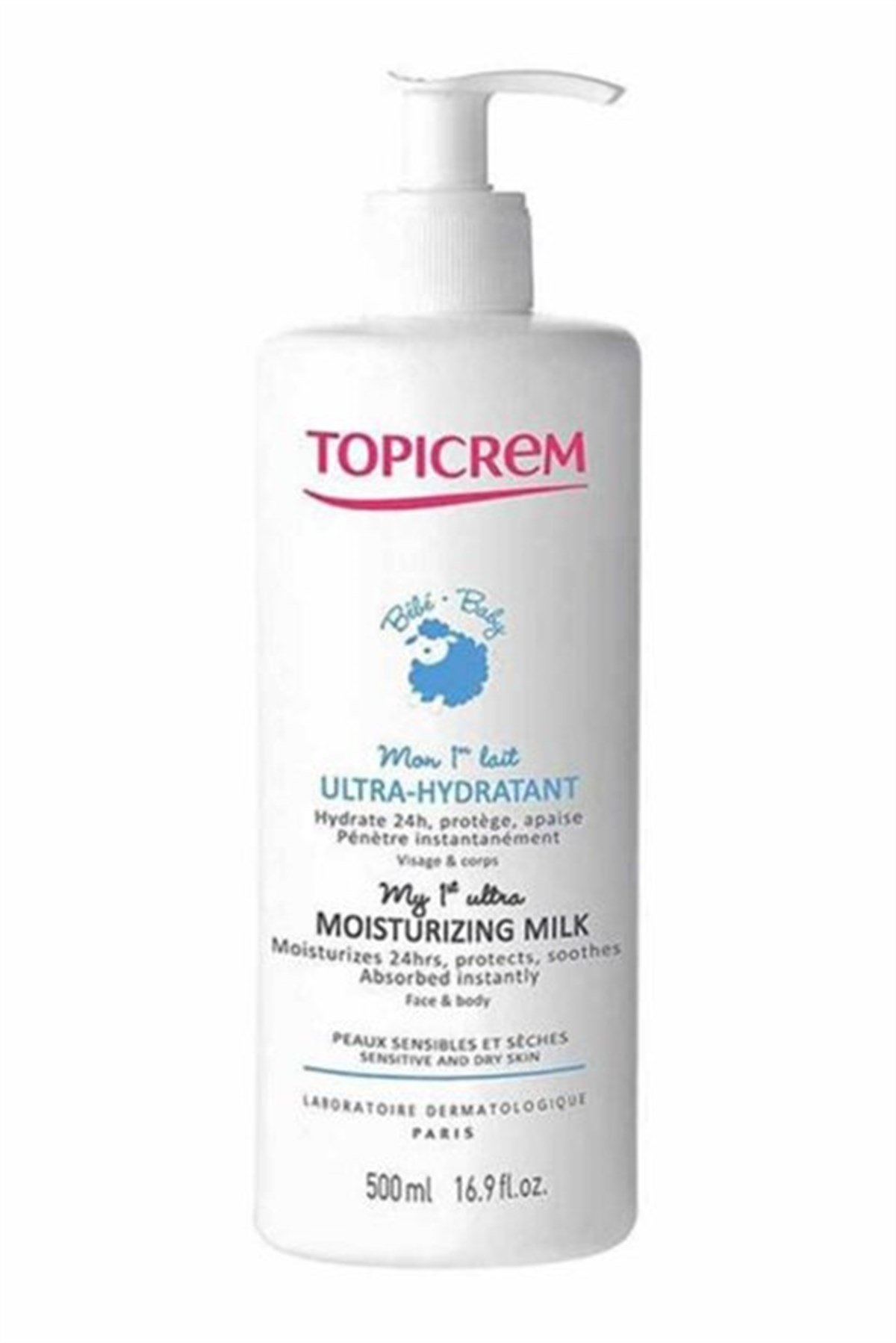 Topicrem Topicrem My First Ultra Moisturizing Milk 500 Ml