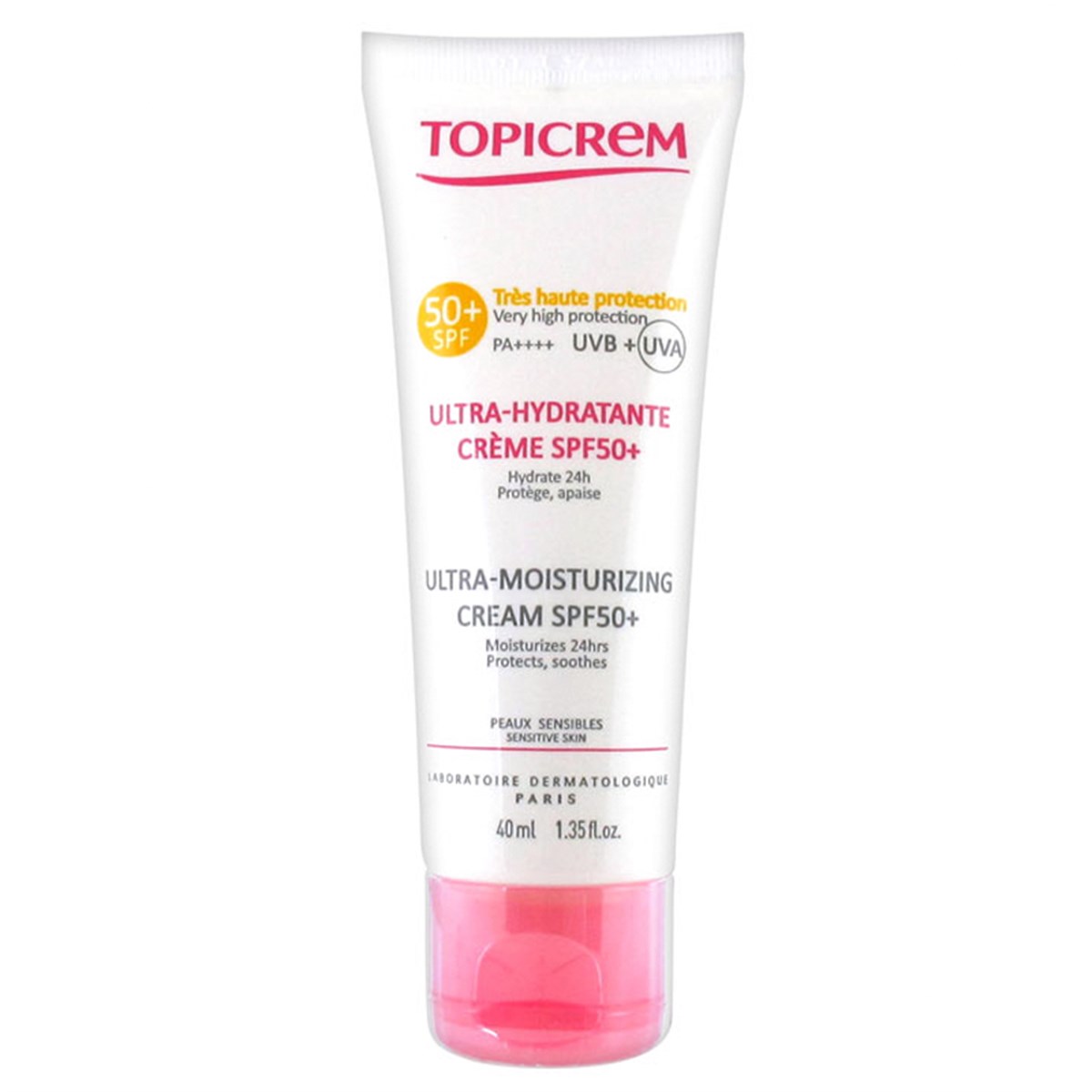 Topicrem Topicrem Ultra Moisturizing Facebody Cream Nemlendirici Güneş Kremi Spf50+ 40 Ml