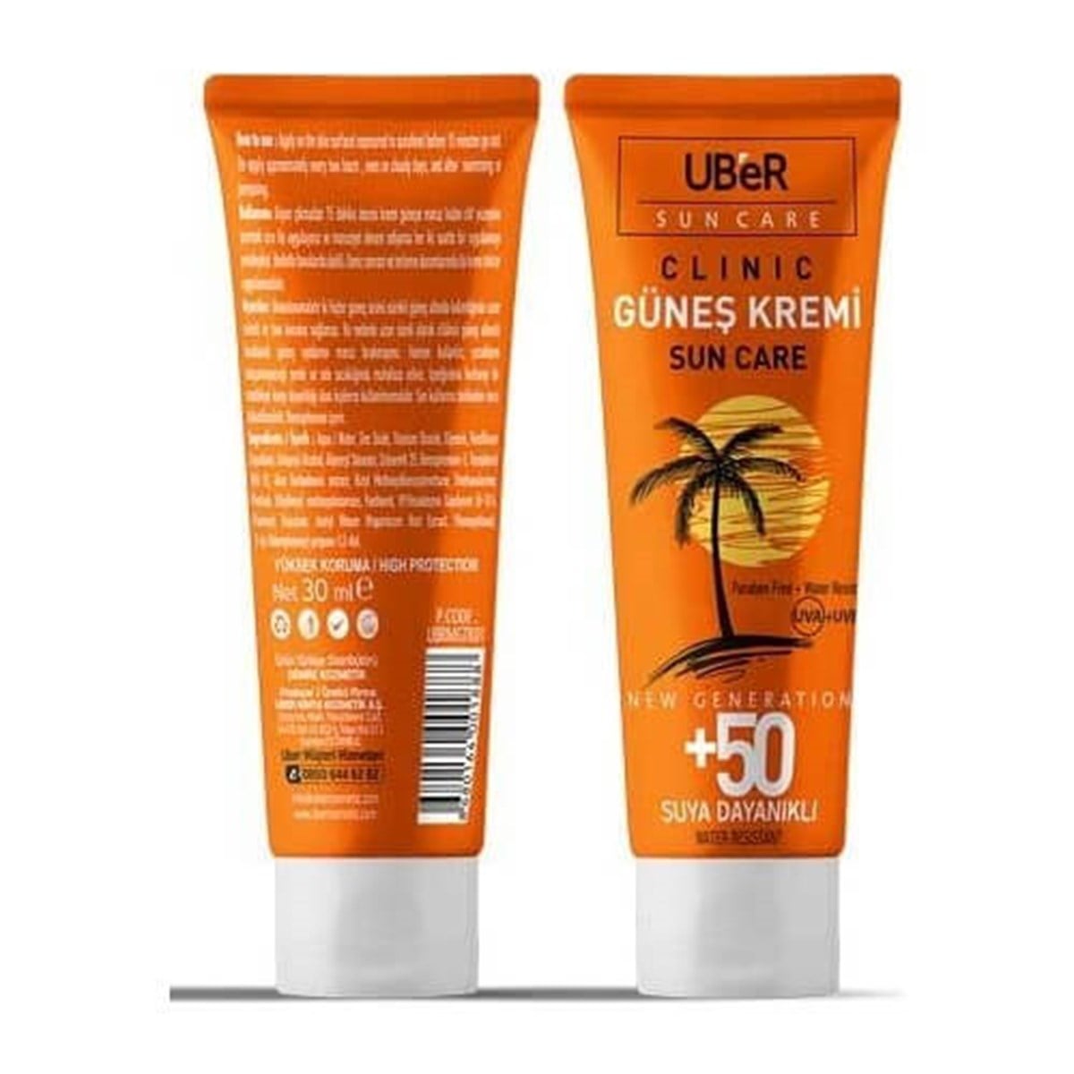 Uber Uber Güneş Kremi SPF50+ 30 ml