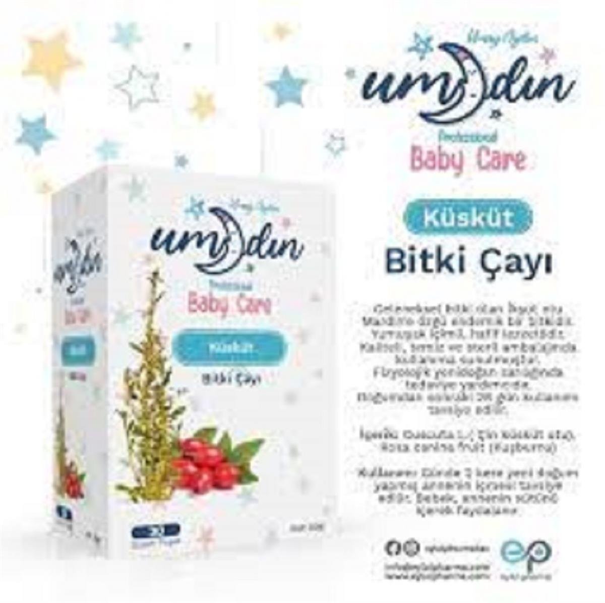 Umay Aydın Umay Aydın Professional Baby Care Küsküt Bitki Çayı 30 Süzen Poşet 60 gr