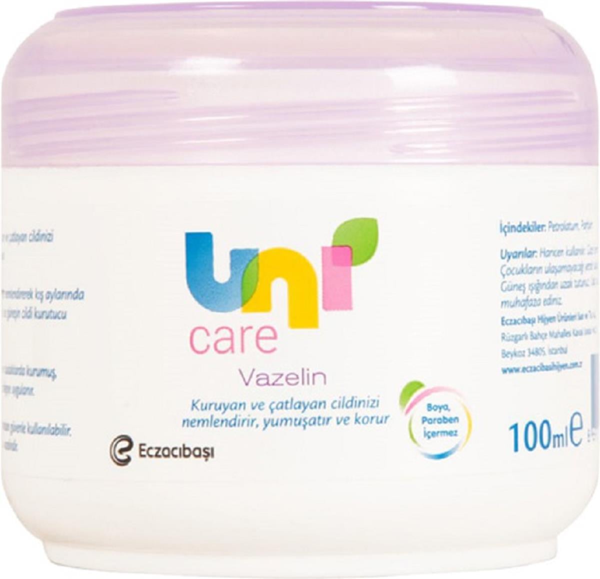 UNİ Uni Care Vazelin 100 gr