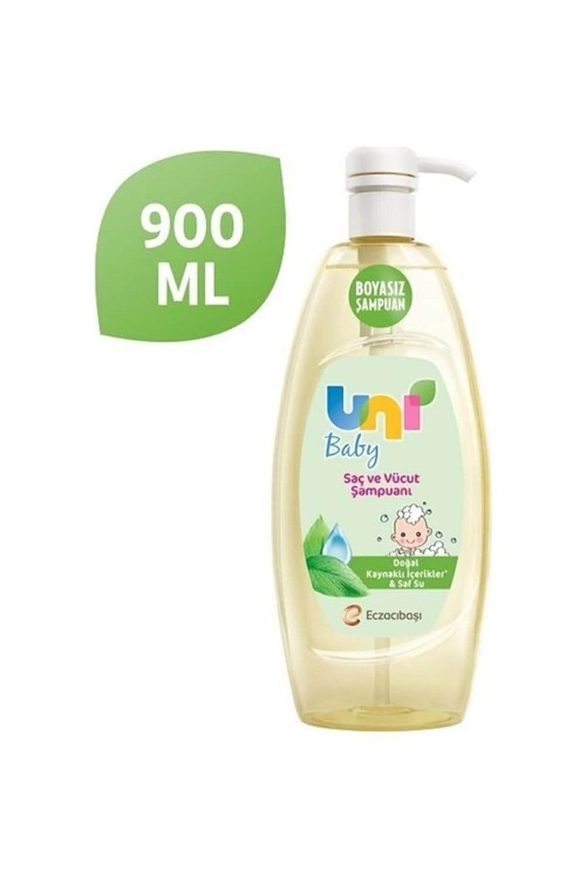 unibaby Uni Baby Saç ve Vücut Şampuanı 900 ml
