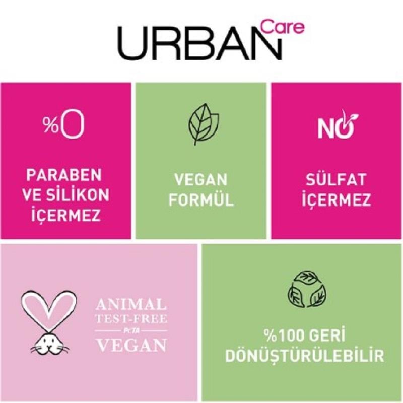 Urban Care Urban Care Dalgalı ve Kıvırcık Saçlar Saç Bakım Şampuanı 250 ml