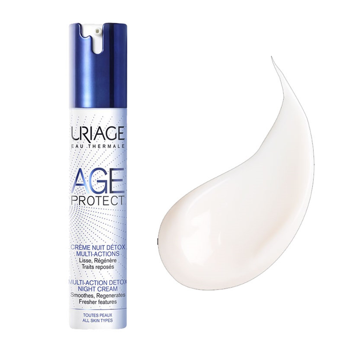 Uriage Uriage Age Protect Detox Night Cream Multi-Action 40ml