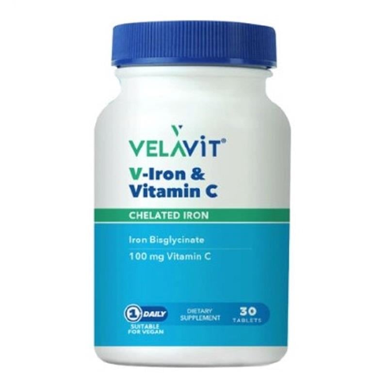 Velavit Velavit V Iron Vitamin C 30 Tablet