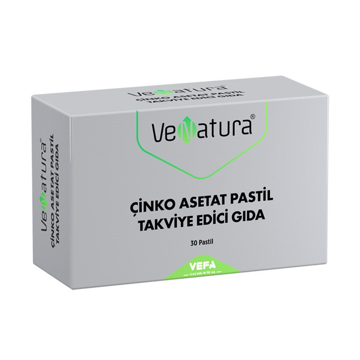 VENATURA Venatura Çinko Asetat 30 Pastil