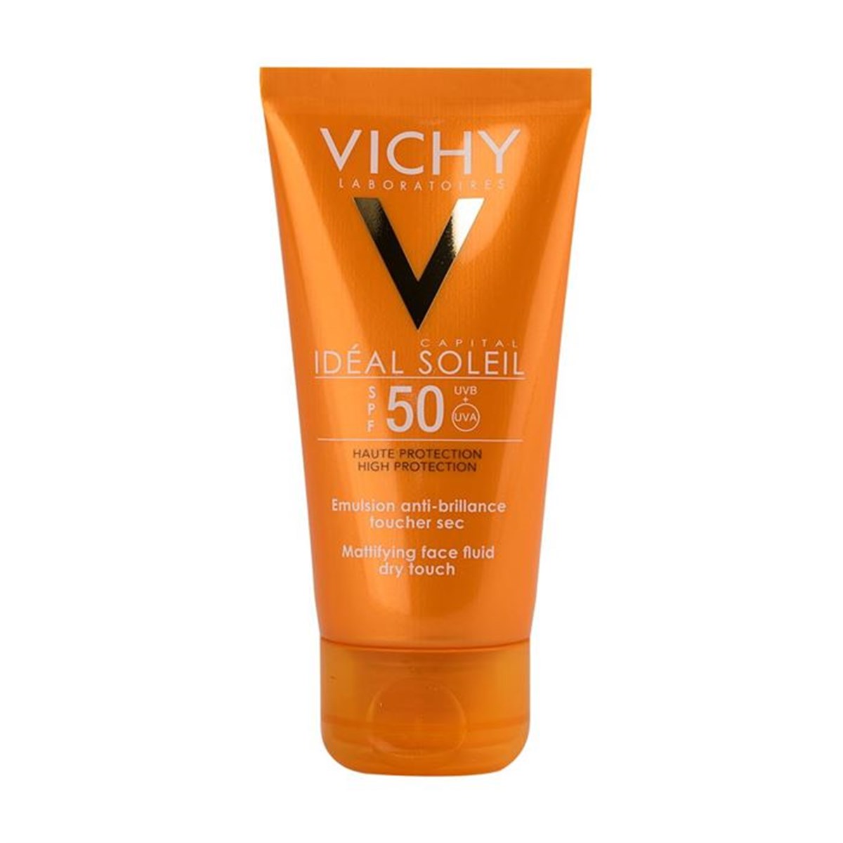 VichyVichy Capital Ideal Soleil Karma-Yağlı Ciltler İçin Yüksek Koruma Faktörlü Yüz Emülsiyonu 50 Ml Spf 50 Uva+Uvb