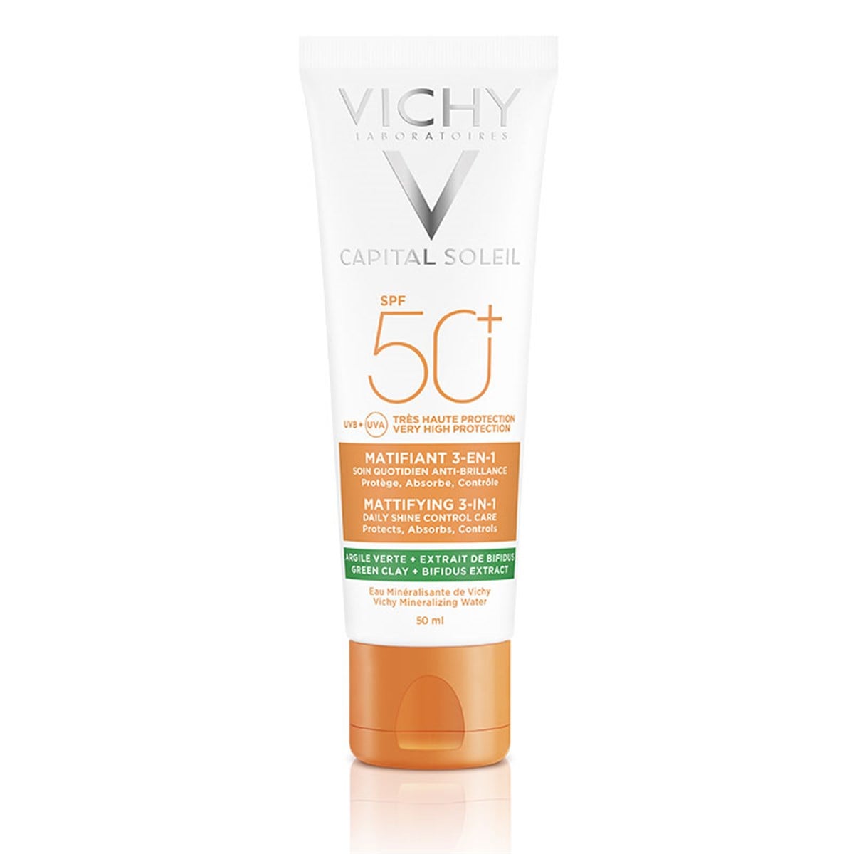 VichyVichy Capital Soleil SPF 50+ Matlaştırıcı Yüz Güneş Kremi 50 ml