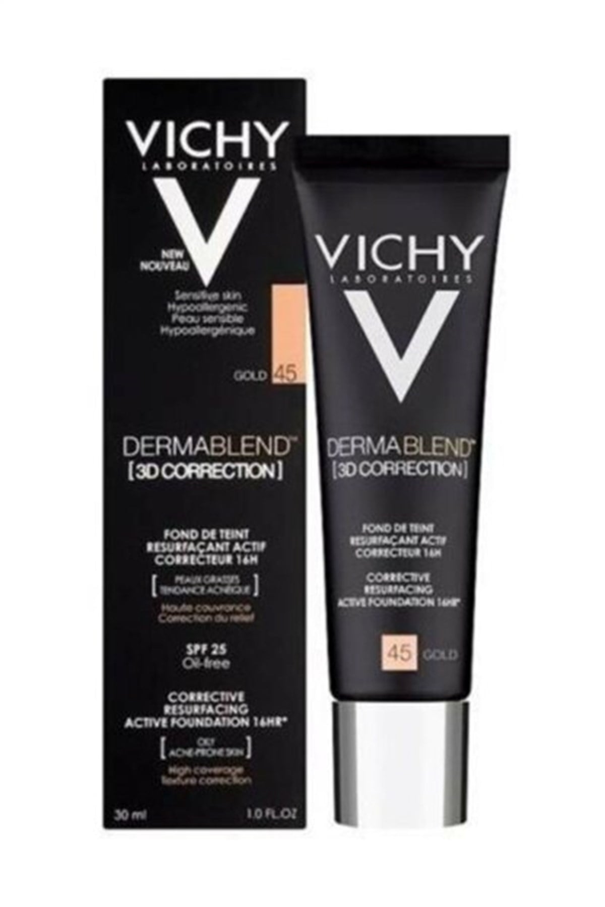 VichyVichy Dermablend 3 Boyutlu Düzeltici Fondöten Spf25 Gold 45