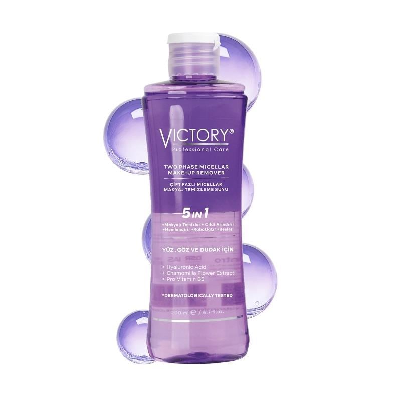 Victory Victory Çift Fazlı Micellar Makyaj Temizleme Suyu 200 ml