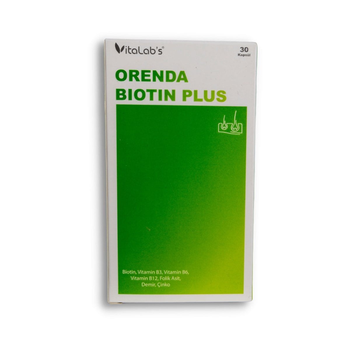 Vitalab's Vitalab's Orenda Biotin Plus 30 Kapsül