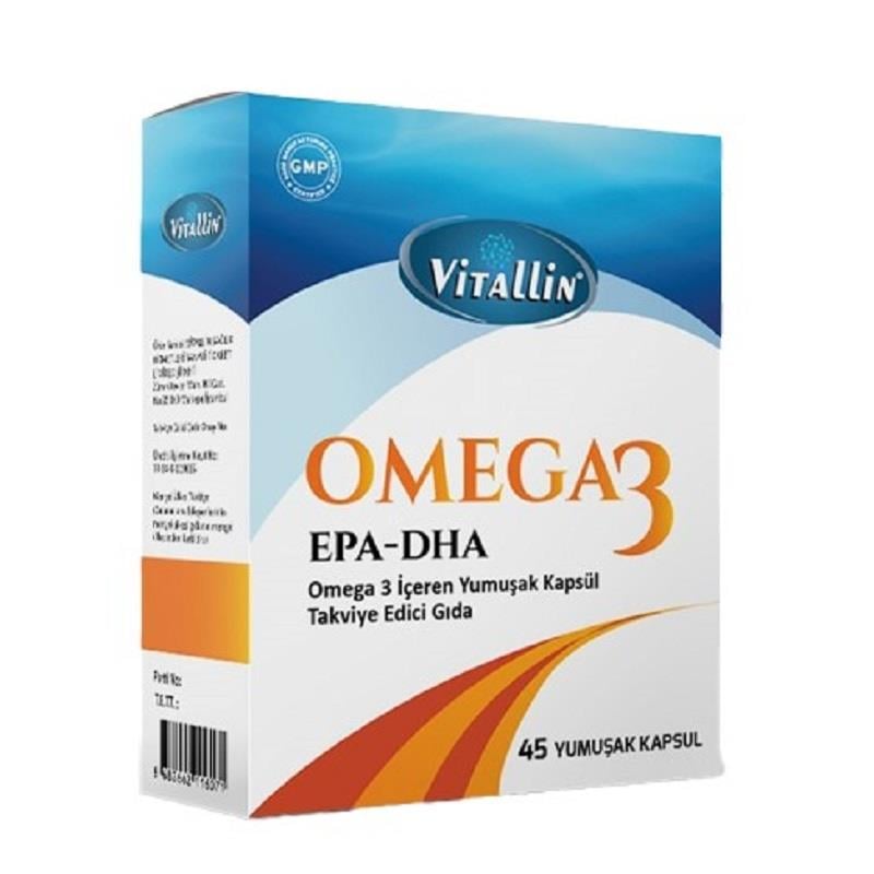 Vitallin Vitallin Omega 3 45 Yumuşak Kapsül