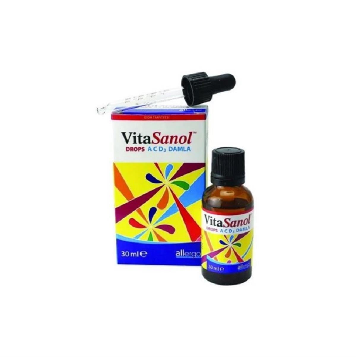 VİTASANOL Vitasanol Drops ACD3 Damla 30 ml