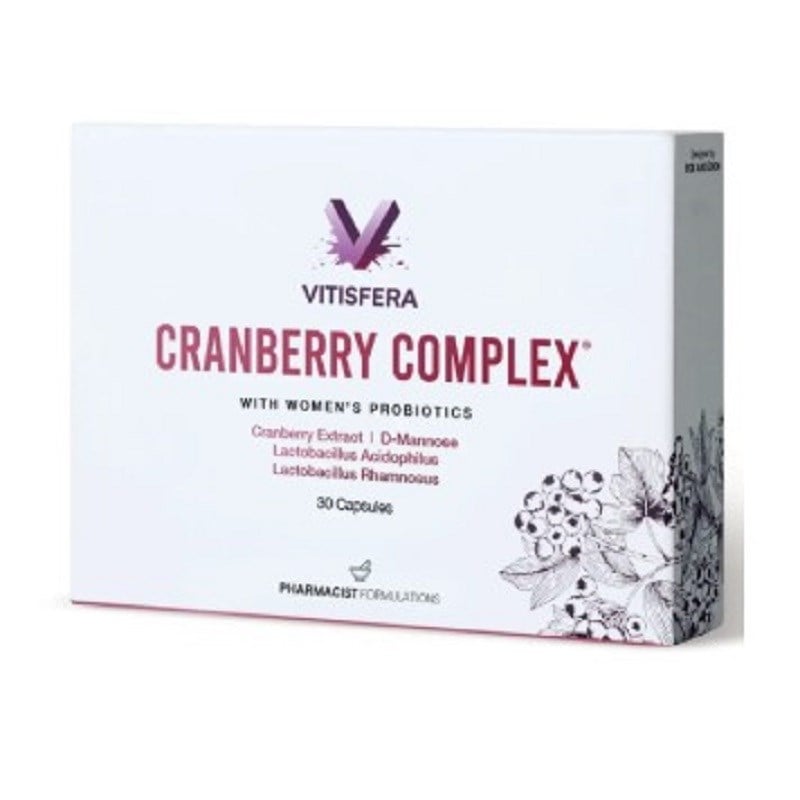 Vitisfera Vitisfera Cranberry Complex 30 Kapsül - Turna Yemişi Ekstresi, D-Mannoz-Probiyotik
