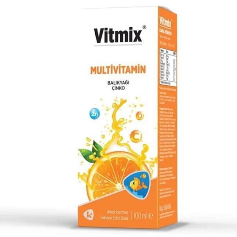 Vitmix Vitmix Multivitamin Balık Yağı Çinko 100 ml