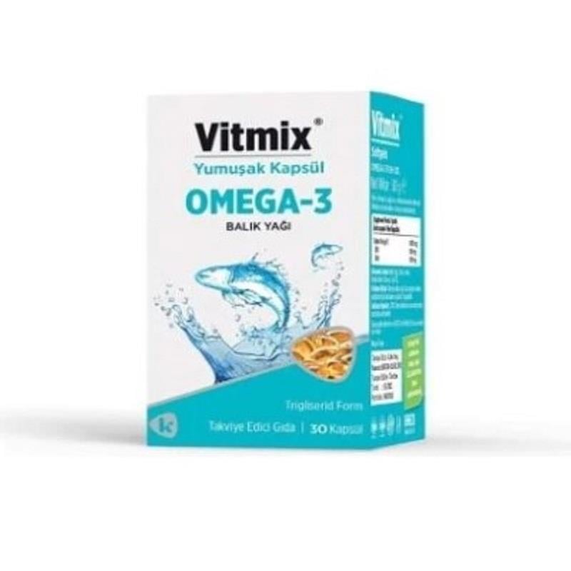 Vitmix Vitmix Omega 3 1000 mg 30 Softgel