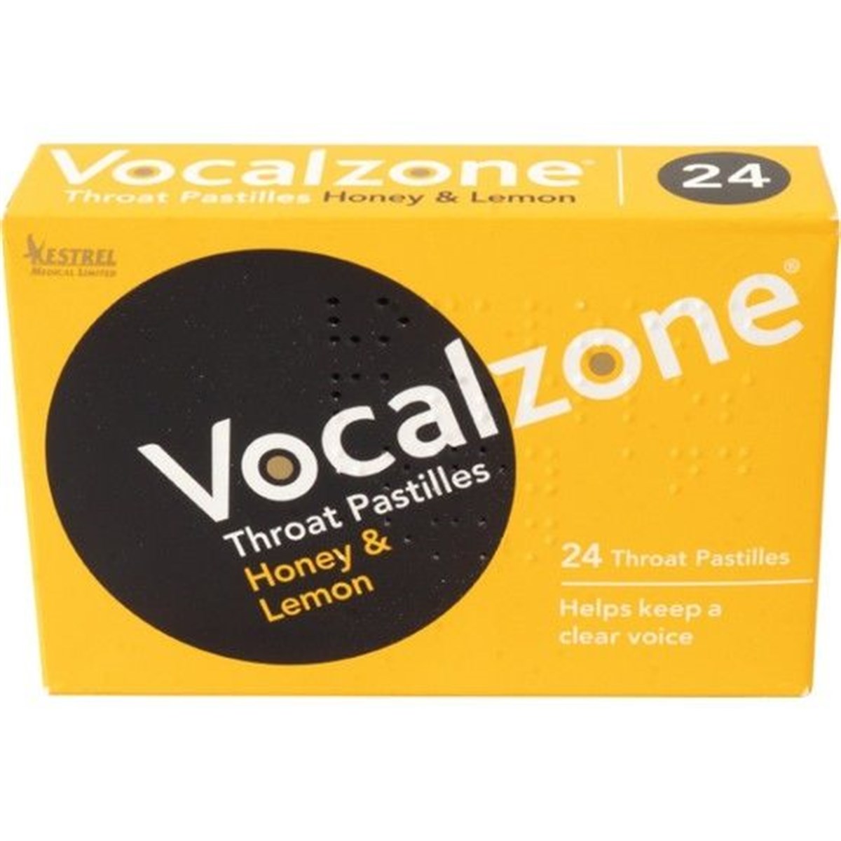 Vocalzone Bal Limon Pastil 24 Adet