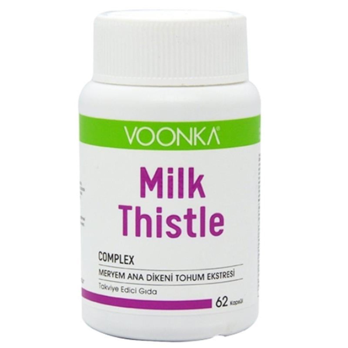 VOONKA Voonka Milk Thistle 62 Kapsül