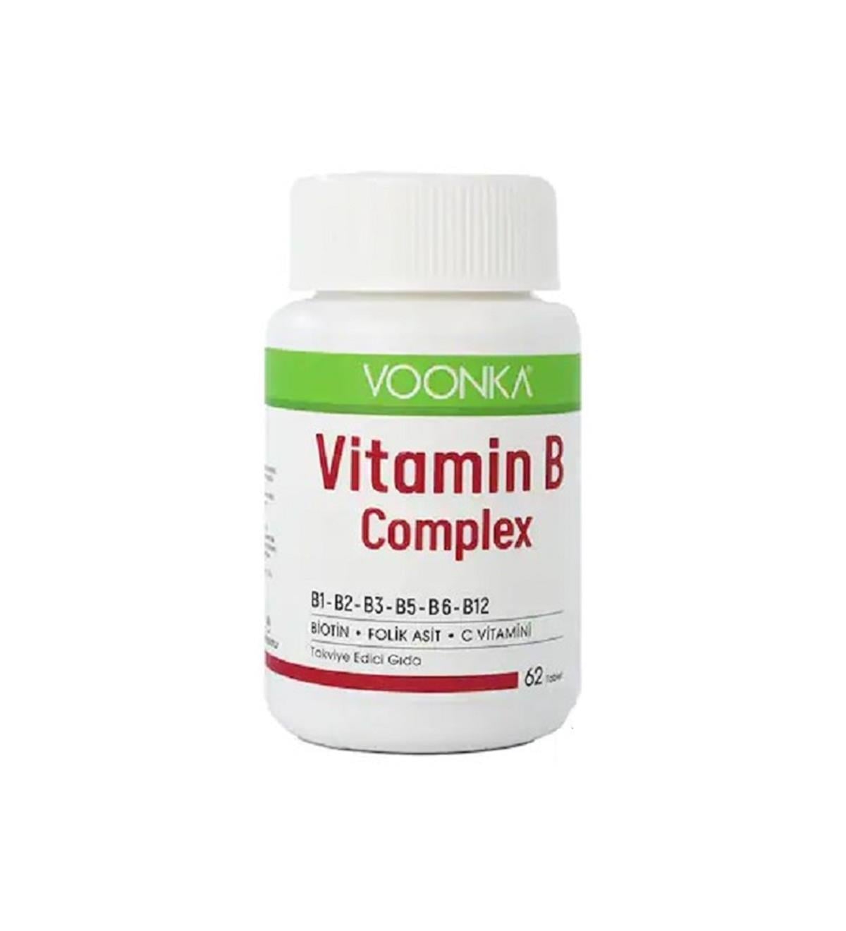 VOONKA Voonka Vitamin B Complex 62 Tablet