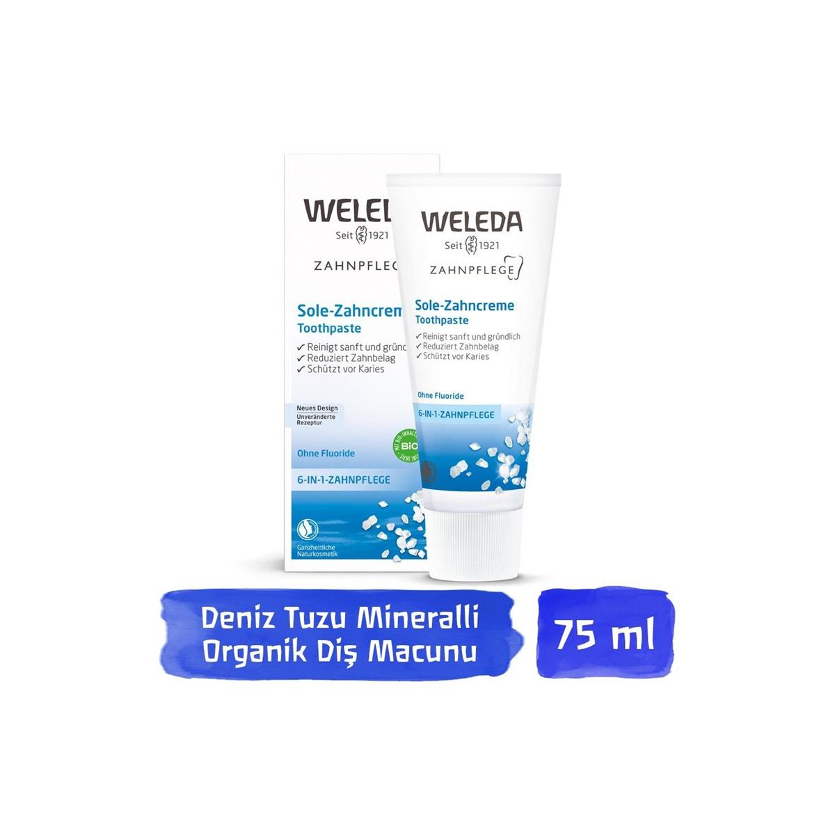 Weleda Weleda Deniz Tuzu Mineralli Diş Macunu 75 ml