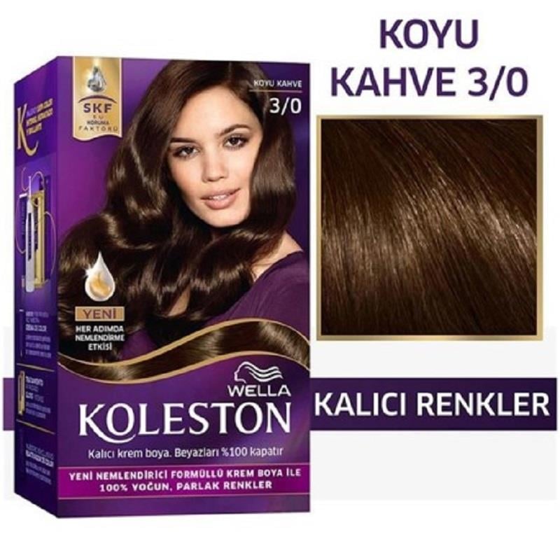 Wella Koleston Kit 3/0 Koyu Kahve