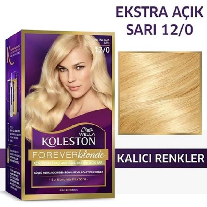 Wella Koleston Kit Saç Boyası 12/0 Çok Açık Doğal Sarı