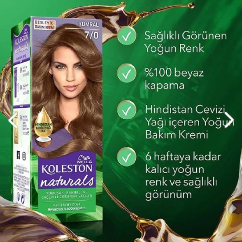 Wella Koleston Naturals 7/0 Kumral