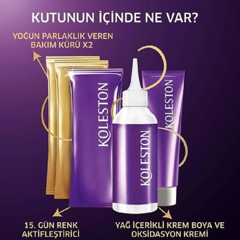 Wella Koleston Saç Boyası Seti 6/0 Koyu Kumral