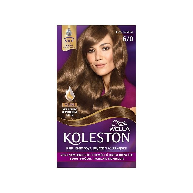 Wella Koleston Saç Boyası Seti 6/0 Koyu Kumral