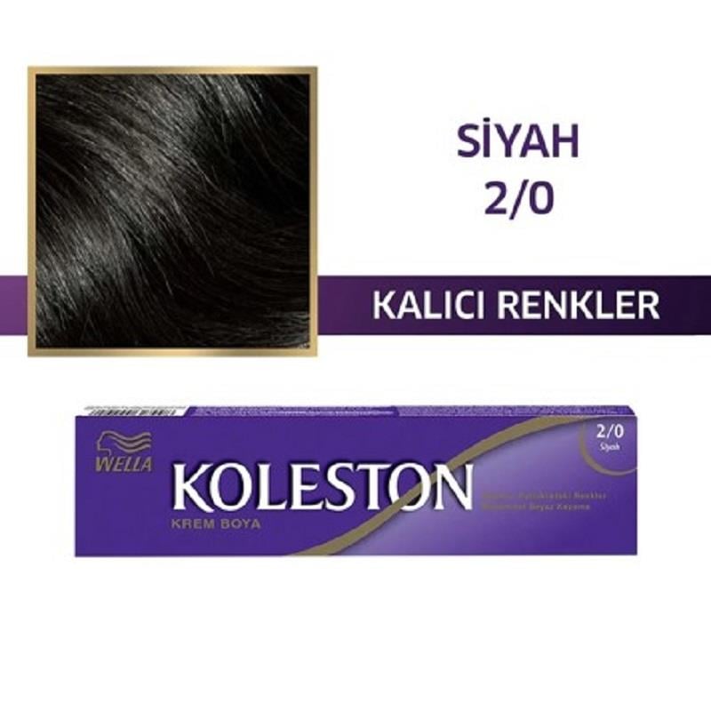 Wella Koleston Tüp 2/0 Siyah
