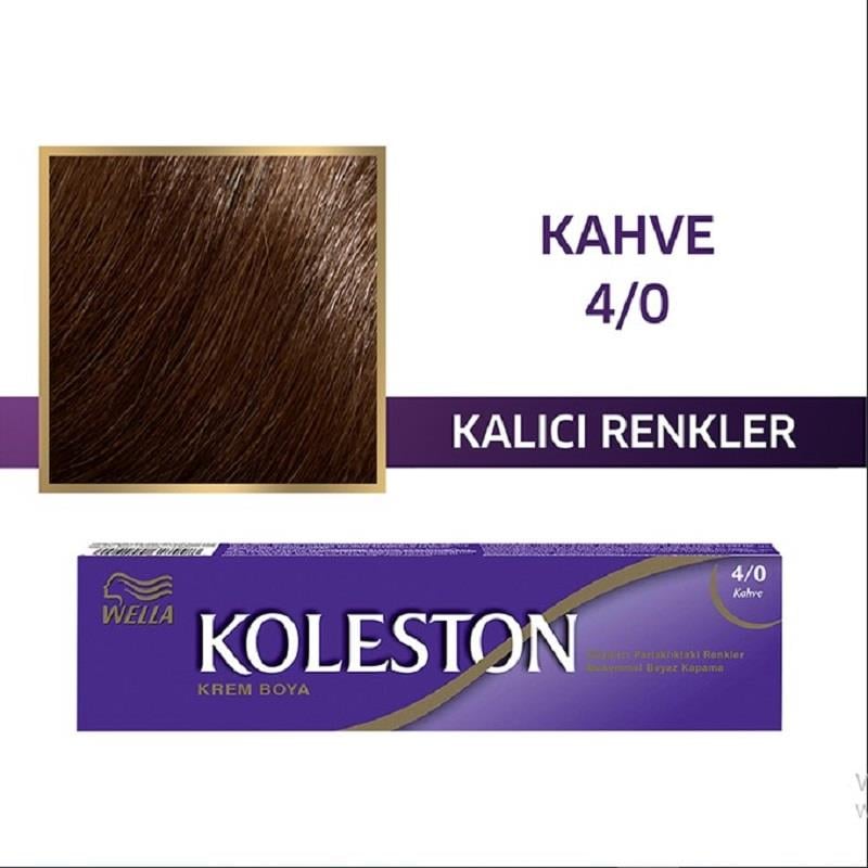Wella Koleston Tüp 4/0 Kahve