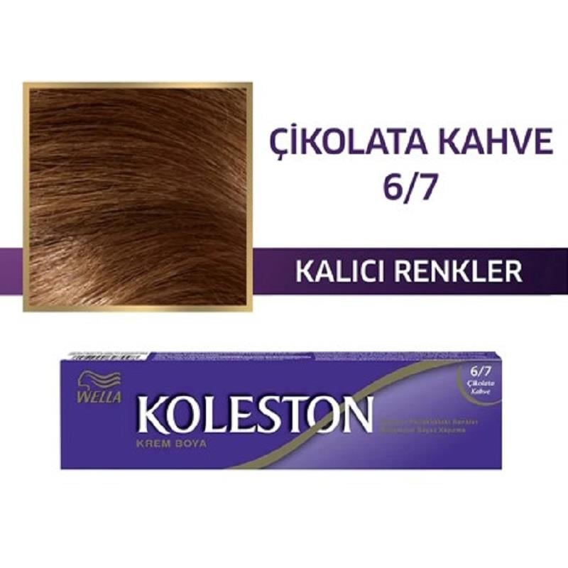 Wella Koleston Tüp Boya 6/7 Çikolata Kahve
