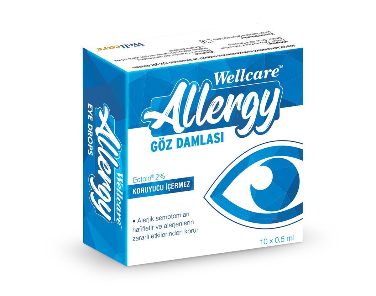 Wellcare Allergy Göz Damlası 10x0,5 ml