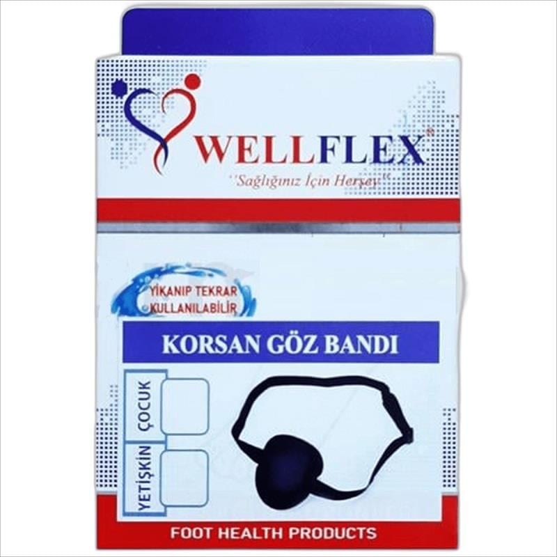 Wellflex Wellflex Korsan Göz Bandı Standart