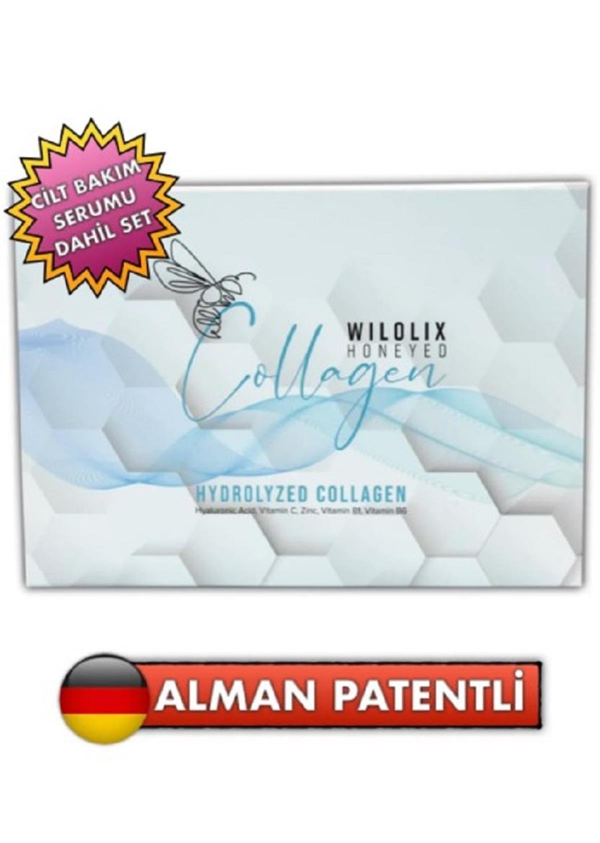 Wilolix Wilolix Honeyed Kolajen Cilt Bakım Kapsülü 1300 mg 60 Tablet