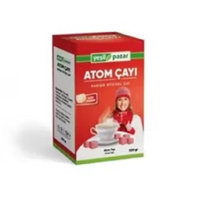Yeşil Yeşil Pazar Atom Küp Çay 220 gr