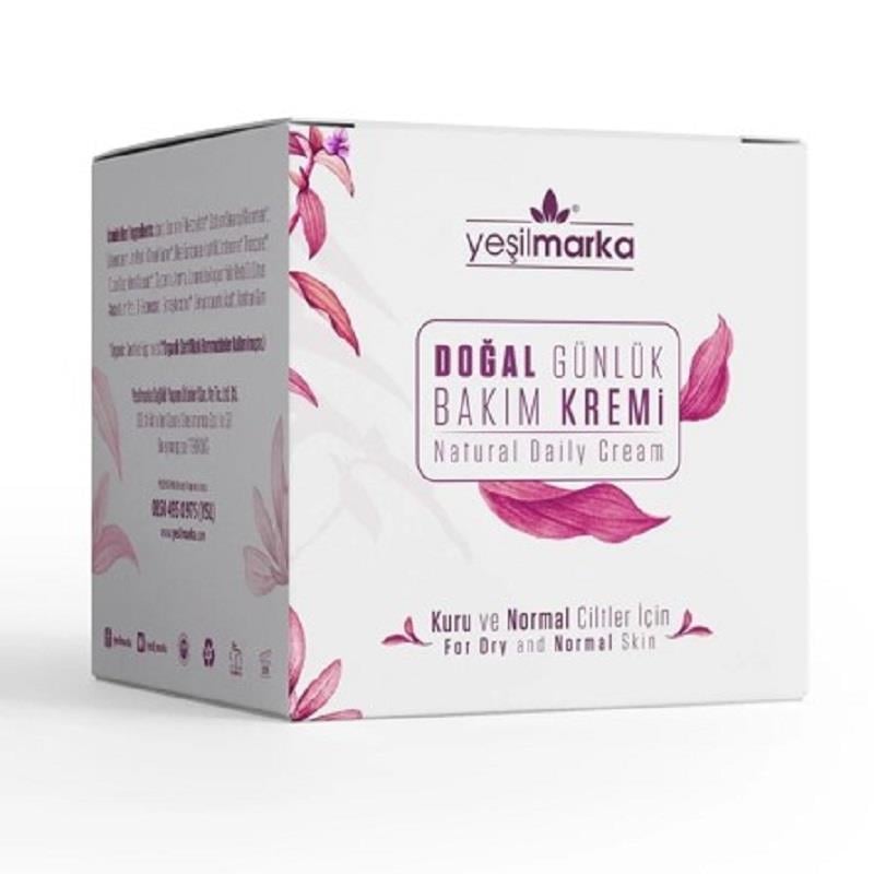 Yeşilmarka Yeşilmarka Doğal Günlük Bakım Kremi 50 ml - Kuru ve Normal Cilt