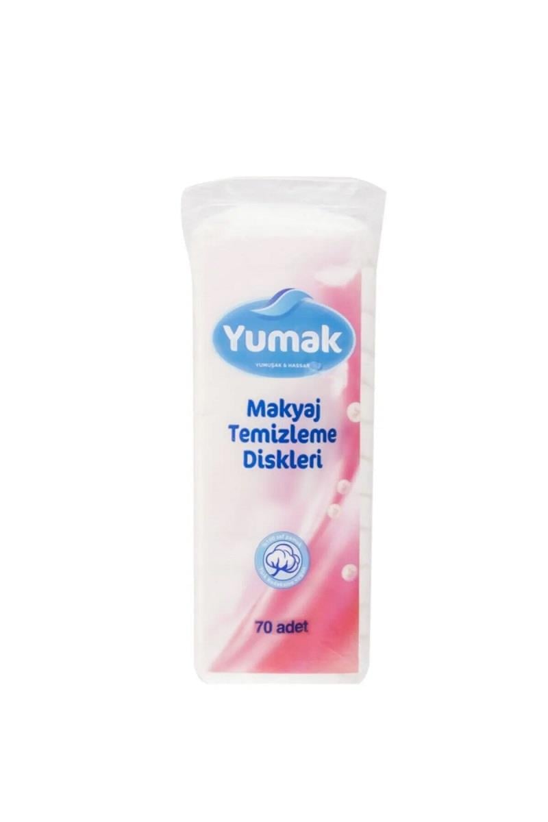 Yumak Yumak Makyaj Temizleme Pamuğu Disk 70 Adet