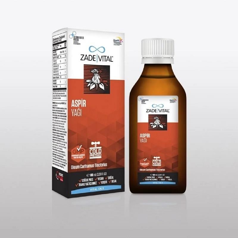 Zade Vital Zade Vital Cam Şişe Aspir Yağı 150 ml