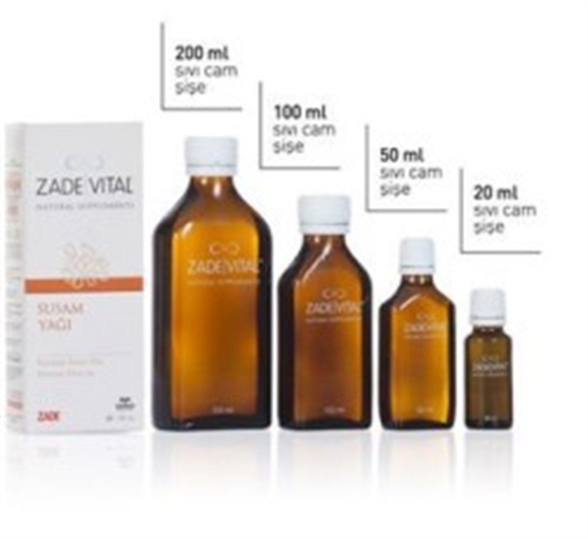 Zade Vital Zade Vital Susam Yaği 100 ml